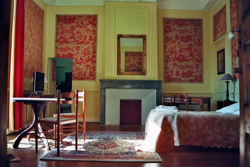 Hotel Du Chateau De Cabrieres Saint-Jean-du-Gard Værelse billede
